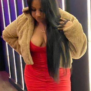 Beige/tan fur coat PRETTY LITTLE THING